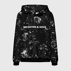 Толстовка-худи мужская Brighton black ice, цвет: 3D-черный
