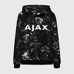 Толстовка-худи мужская Ajax black ice, цвет: 3D-черный