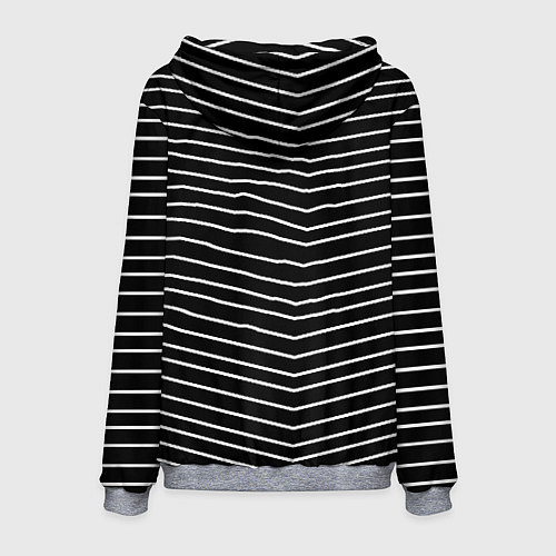 Мужская толстовка Thirty Seconds to Mars pattern optic / 3D-Меланж – фото 2