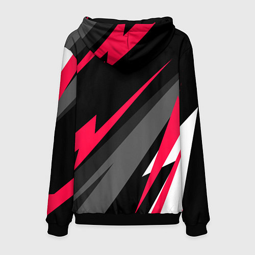 Мужская толстовка Pokemon electro lines / 3D-Черный – фото 2