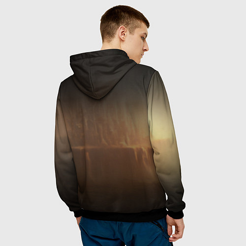 Мужская толстовка Elden ring - Middle Ages / 3D-Черный – фото 4