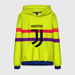 Толстовка-худи мужская Juventus sport line, цвет: 3D-синий