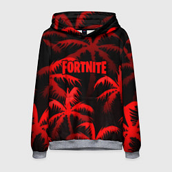 Мужская толстовка Fortnite tropic red