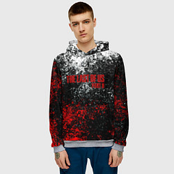 Толстовка-худи мужская The Last of Us брызги красок, цвет: 3D-меланж — фото 2