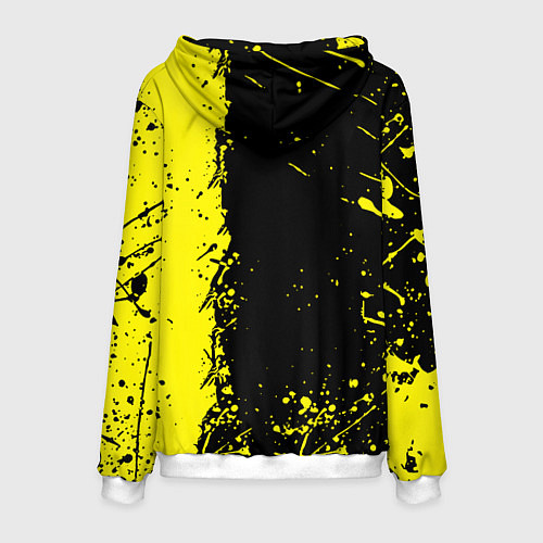 Мужская толстовка Borussia fc краски / 3D-Белый – фото 2