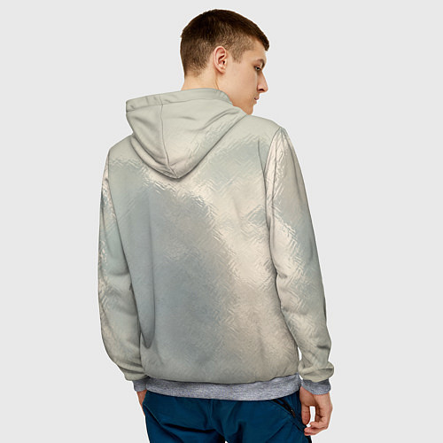 Мужская толстовка Кибернетическая девушка воин / 3D-Меланж – фото 4