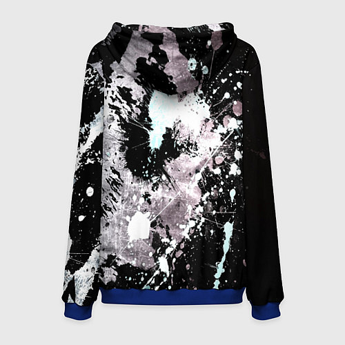 Мужская толстовка The elder scrolls краски древности / 3D-Синий – фото 2