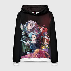 Толстовка-худи мужская Звездное детя 2 герои, цвет: 3D-белый