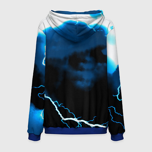 Мужская толстовка Payday 2 storm / 3D-Синий – фото 2