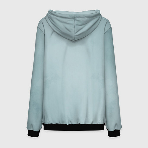 Мужская толстовка Аля иногда кокетничает со мной по-русски - Алиса / 3D-Черный – фото 2