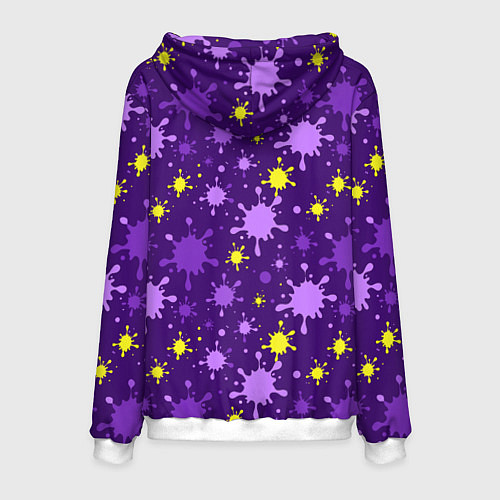 Мужская толстовка Мелкие кляксы / 3D-Белый – фото 2