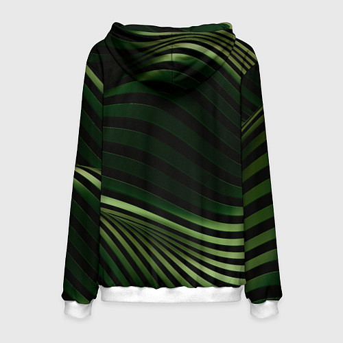 Мужская толстовка Grand Theft Auto V - logo / 3D-Белый – фото 2