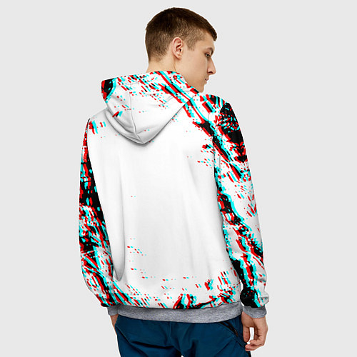 Мужская толстовка State of decay краски / 3D-Меланж – фото 4