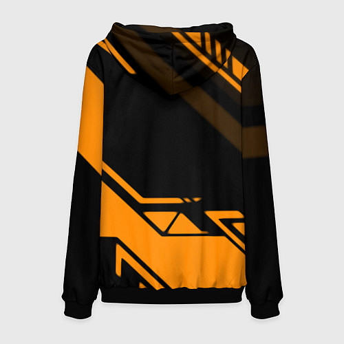 Мужская толстовка Serious Sam geometry / 3D-Черный – фото 2