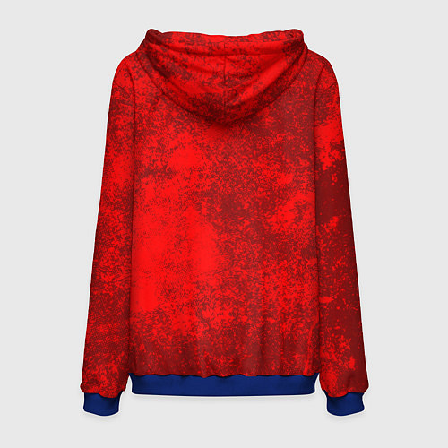 Мужская толстовка Слава роду - оберег символика / 3D-Синий – фото 2