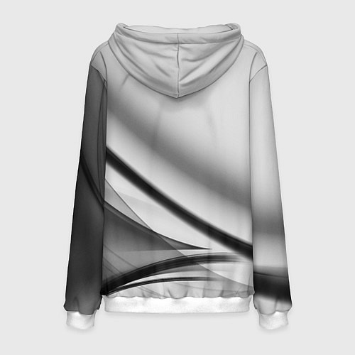 Мужская толстовка Toyota texrure grey / 3D-Белый – фото 2