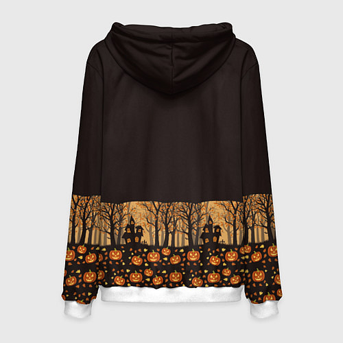 Мужская толстовка Хэллоуин знатный вампир / 3D-Белый – фото 2