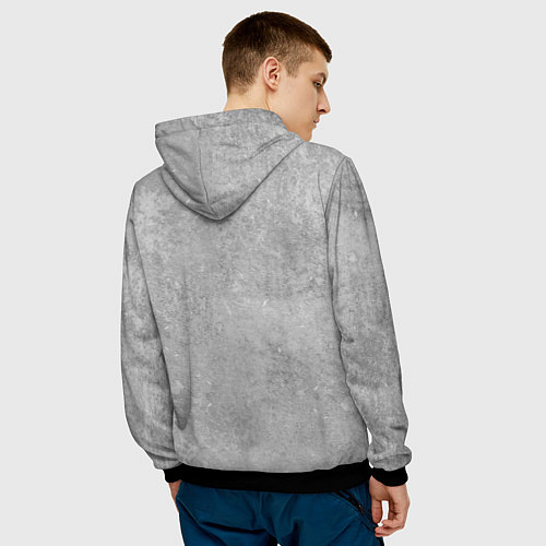 Мужская толстовка Старк зима близко игра престолов / 3D-Черный – фото 4