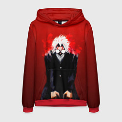 Толстовка-худи мужская Окарин из Dandadan, цвет: 3D-красный