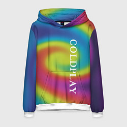 Мужская толстовка Coldplay moon music album