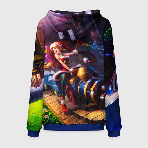 Мужская толстовка Elf Jinx / 3D-Синий – фото 2