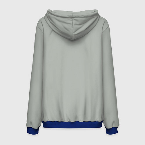 Мужская толстовка The Mandalorian - Din Djarin / 3D-Синий – фото 2