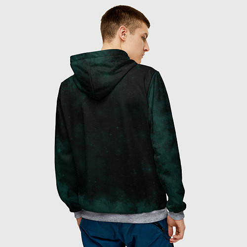 Мужская толстовка Дары смерти / 3D-Меланж – фото 4