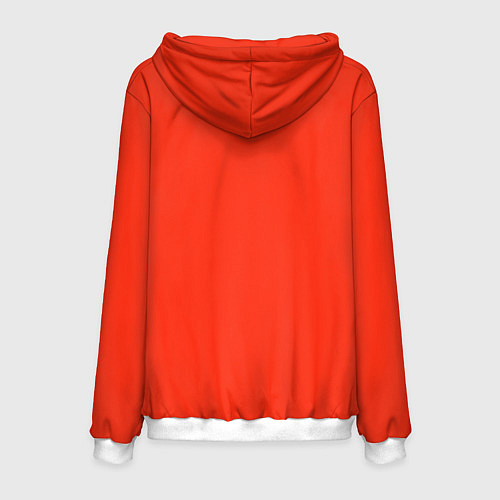 Мужская толстовка Ленивец Флэш / 3D-Белый – фото 2