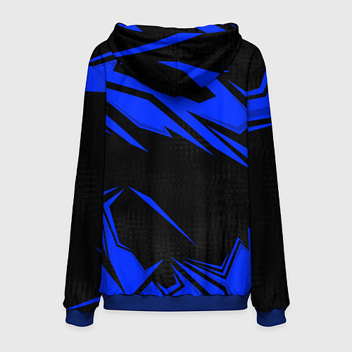 Мужская толстовка Субару - синий / 3D-Синий – фото 2