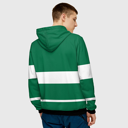 Мужская толстовка Гарри Поттер Слизерин / 3D-Черный – фото 4