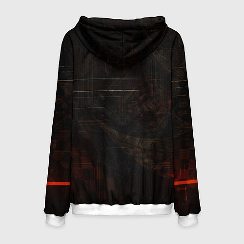 Мужская толстовка Кибернетическая жрица / 3D-Белый – фото 2