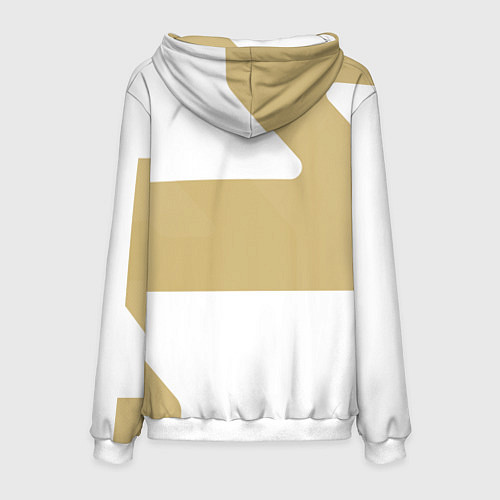 Мужская толстовка Цезарь Кинг - ZZZ / 3D-Белый – фото 2