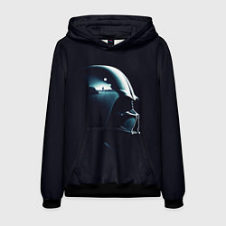 Толстовка-худи мужская Воспоминания Дарта вейдера, цвет: 3D-черный