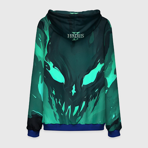 Мужская толстовка По мотивам игры Hades 2 / 3D-Синий – фото 2
