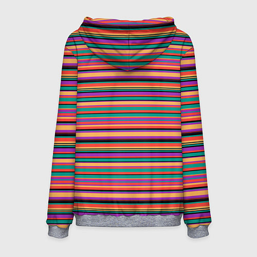 Мужская толстовка Разноцветье / 3D-Меланж – фото 2