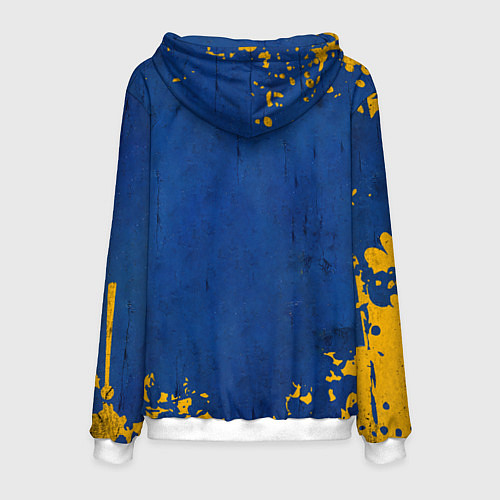 Мужская толстовка Голден Стэйт Уорриорз лого / 3D-Белый – фото 2