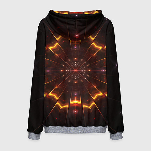 Мужская толстовка Психоделика узор текстура / 3D-Меланж – фото 2