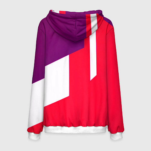 Мужская толстовка BMW geometry sport / 3D-Белый – фото 2