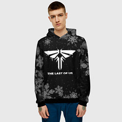 Толстовка-худи мужская Снежный The Last Of Us, цвет: 3D-черный — фото 2
