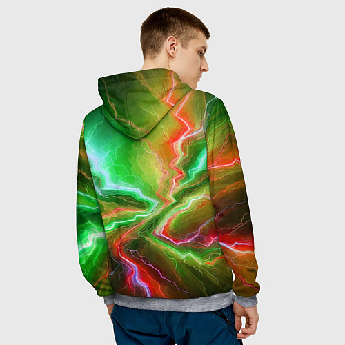 Мужская толстовка Рик и Морти - мы Веном мем / 3D-Меланж – фото 4