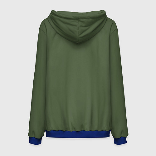 Мужская толстовка Чиловый парень воин / 3D-Синий – фото 2