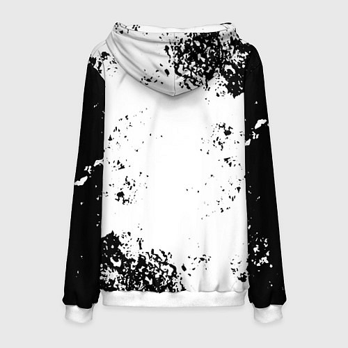 Мужская толстовка Blink 182 - рок пес / 3D-Белый – фото 2