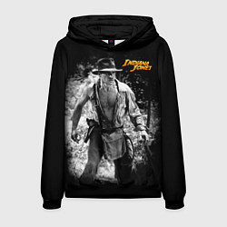 Толстовка-худи мужская Indiana Jones, цвет: 3D-черный