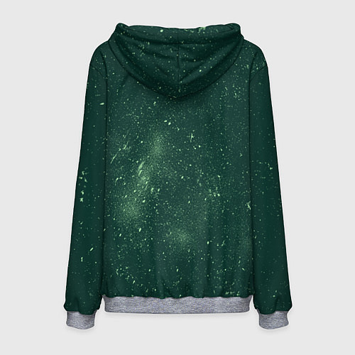 Мужская толстовка Граница на замке погранвойска / 3D-Меланж – фото 2