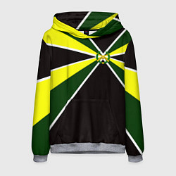 Толстовка-худи мужская Мотострелковые войска: лавры, цвет: 3D-меланж