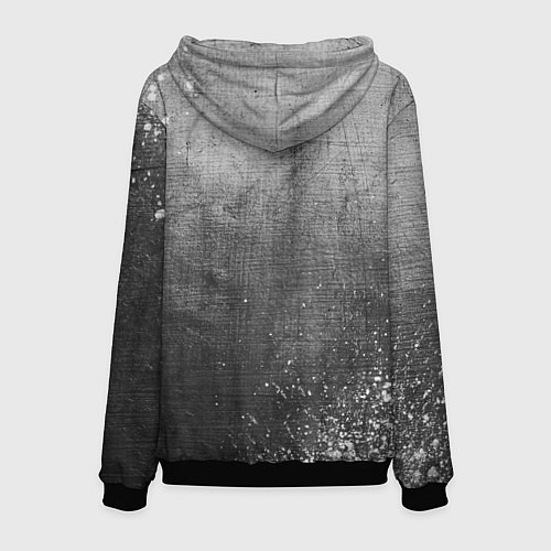 Мужская толстовка Borussia - grey gradient / 3D-Черный – фото 2