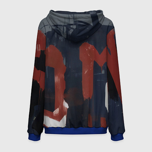 Мужская толстовка Джокер в синем костюме / 3D-Синий – фото 2