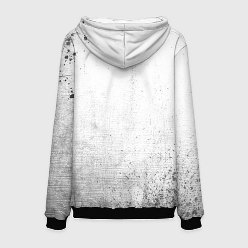 Мужская толстовка Assassins Creed - white gradient / 3D-Черный – фото 2