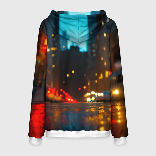 Мужская толстовка Человек паук на старте / 3D-Белый – фото 2