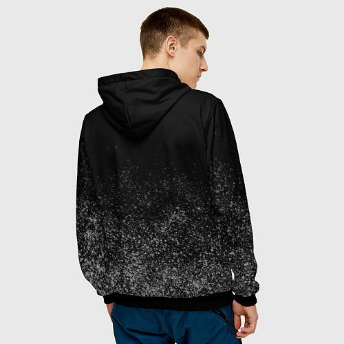 Мужская толстовка Я русский чёрный с гербом / 3D-Черный – фото 4